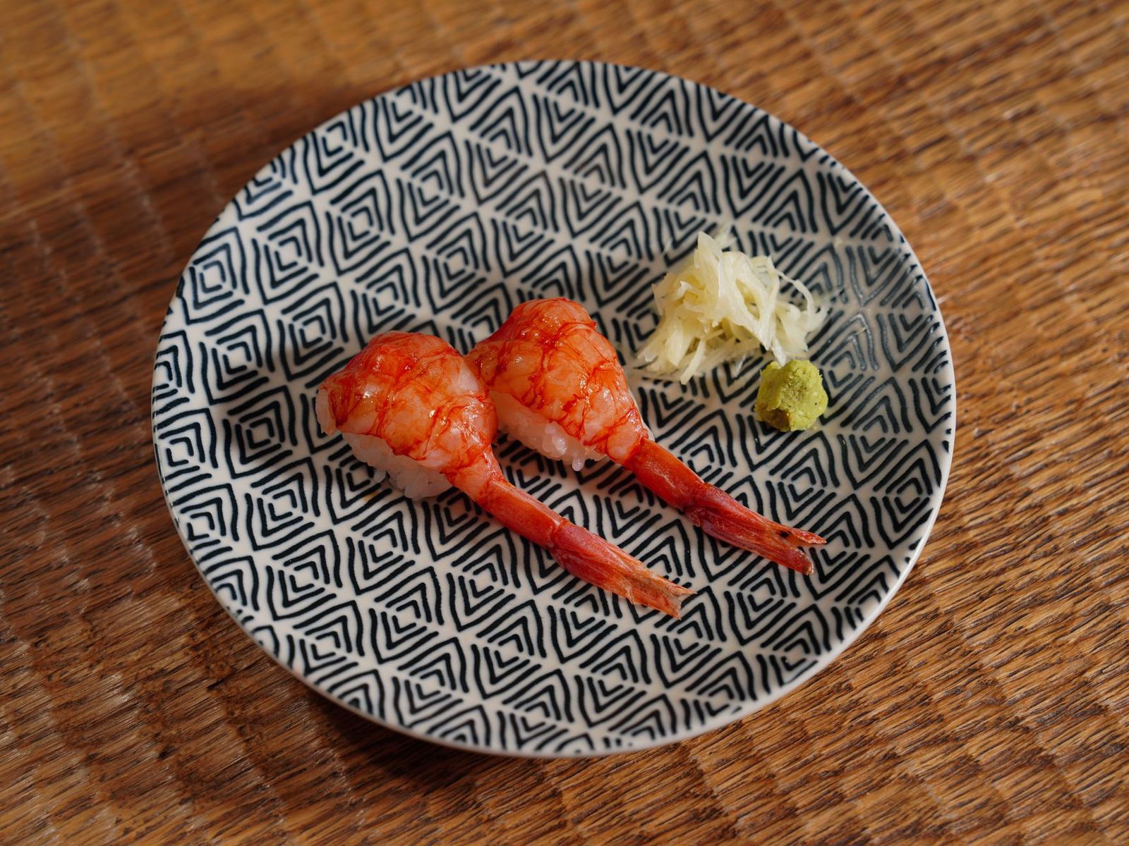 Nigiri krevety botan